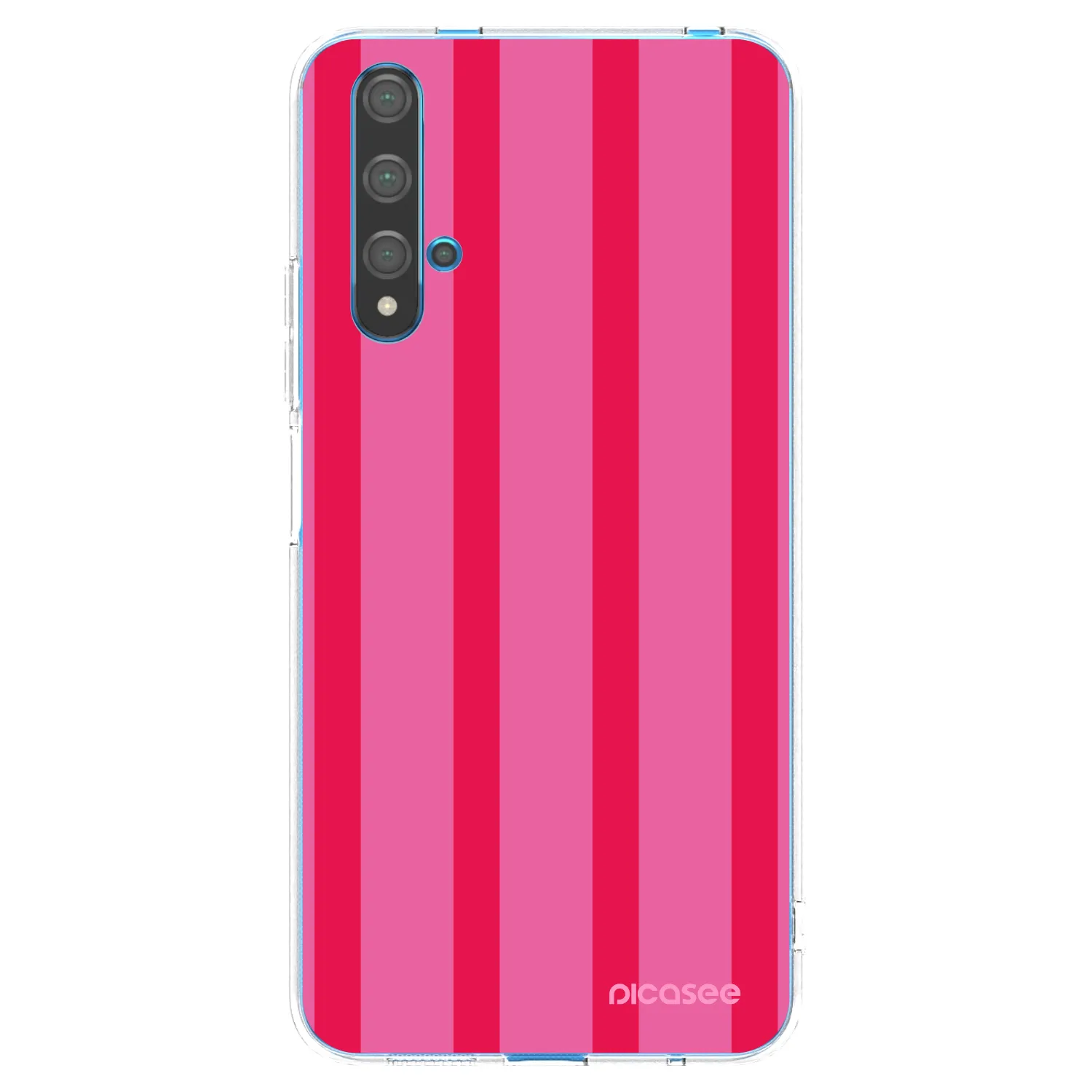 Picasee silikonový průhledný obal pro Huawei Nova 5T - Hot tropic