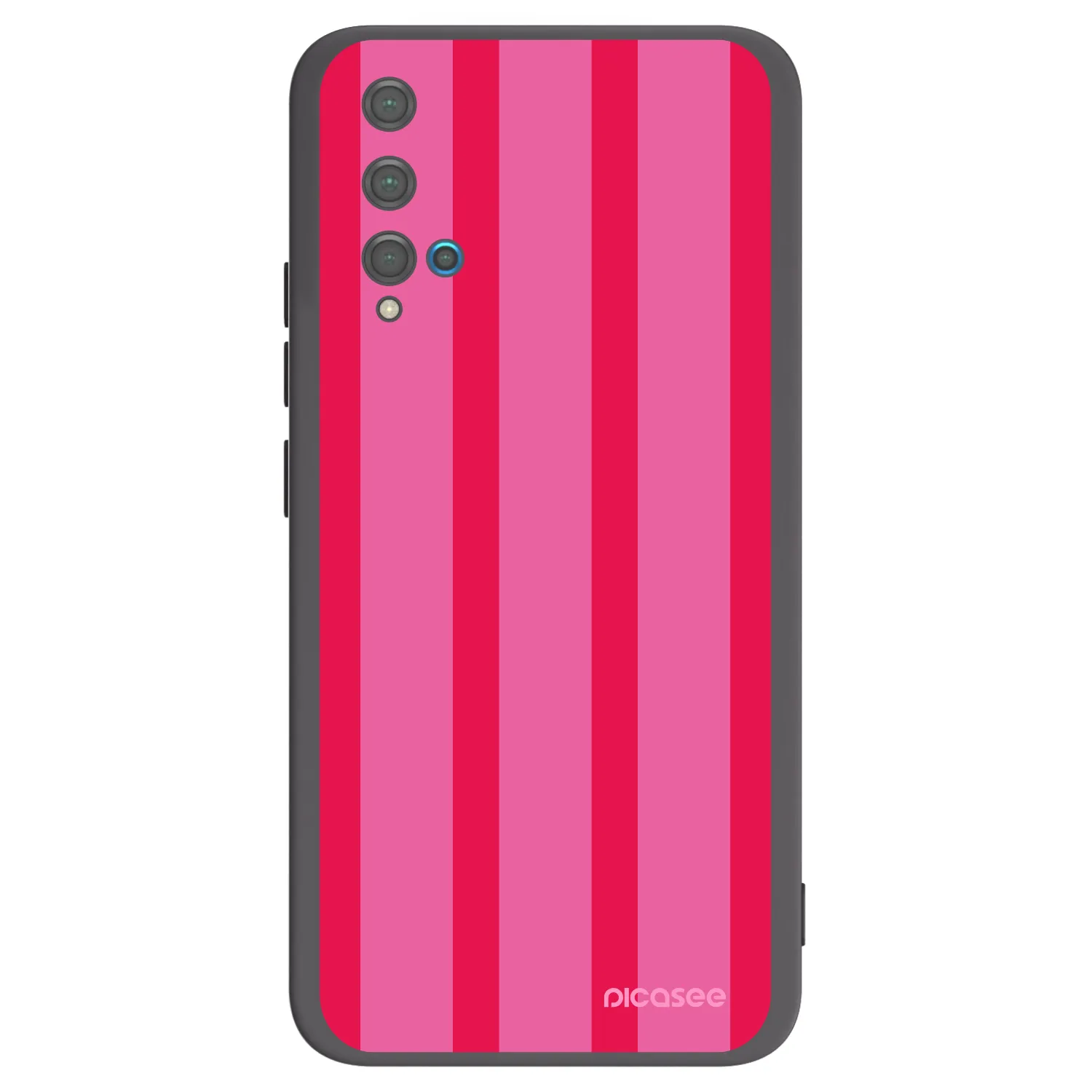 Picasee silikonový černý obal pro Huawei Nova 5T - Hot tropic