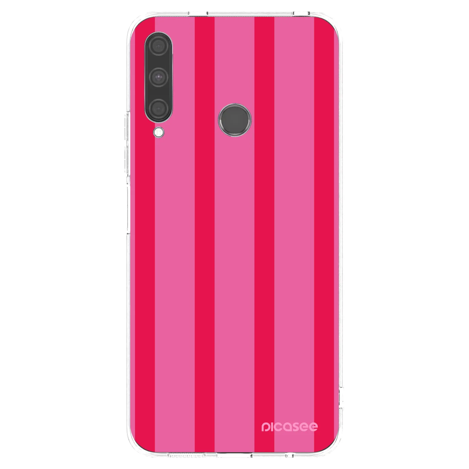 Picasee silikonový průhledný obal pro Huawei P40 Lite E - Hot tropic