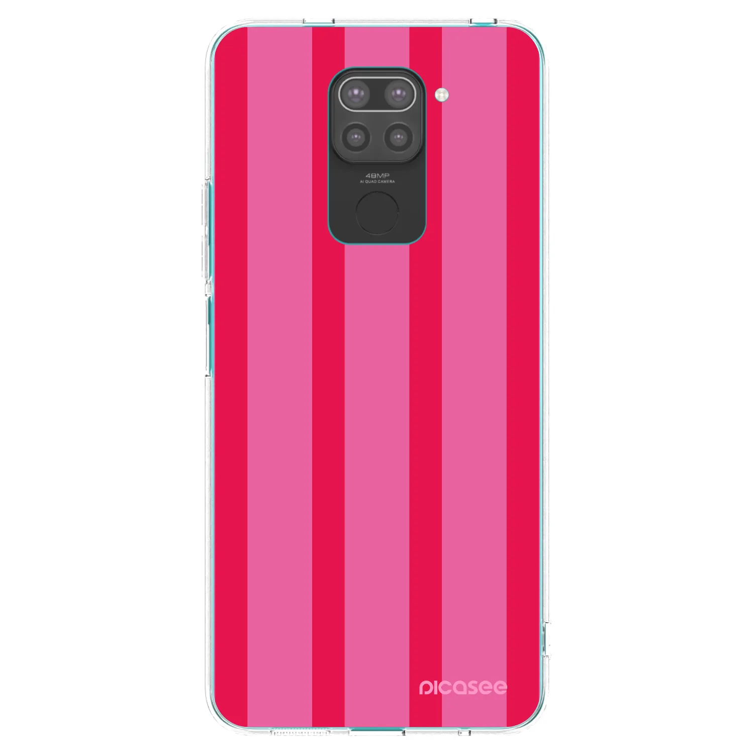 Picasee silikonový černý obal pro Xiaomi Redmi Note 9 - Hot tropic