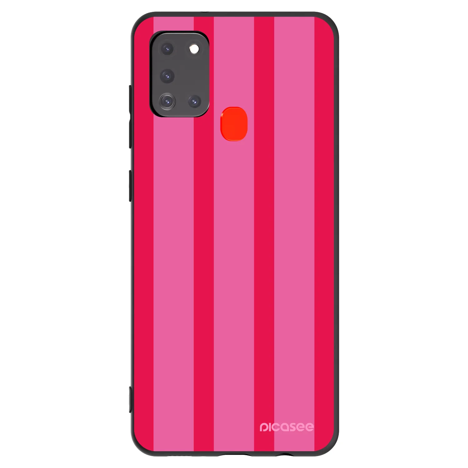 Picasee silikonový černý obal pro Samsung Galaxy A21s - Hot tropic