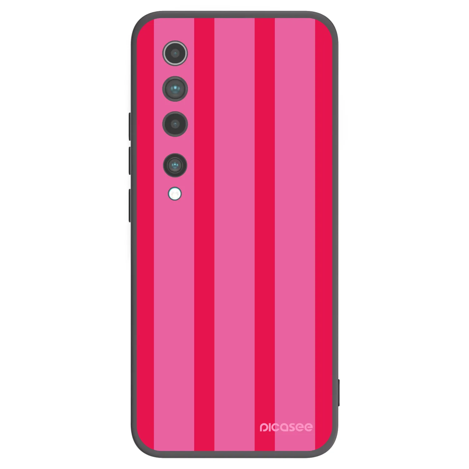 Picasee silikonový černý obal pro Xiaomi Mi 10 - Hot tropic