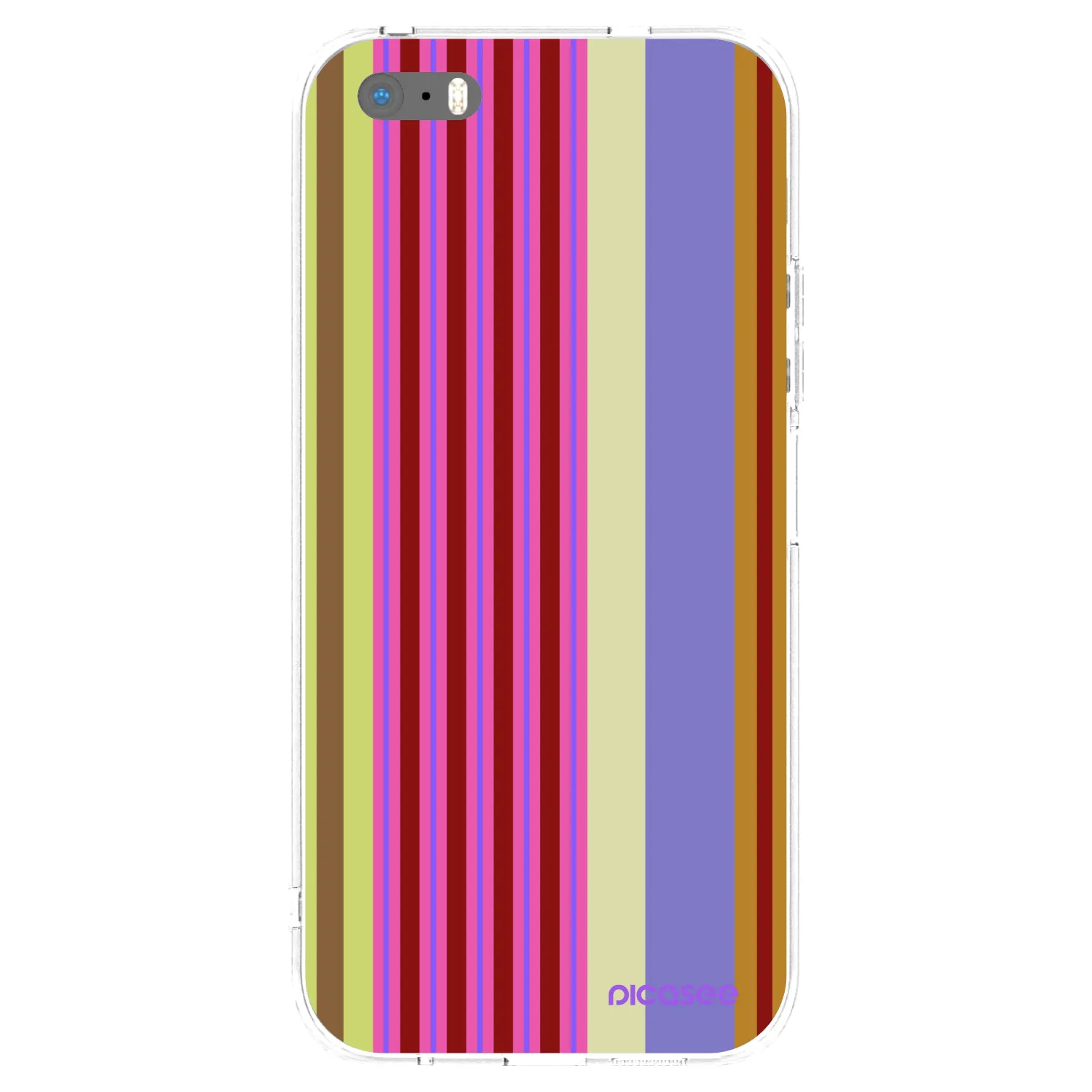 Picasee silikonový průhledný obal pro Apple iPhone 5/5S/SE - Late checkout