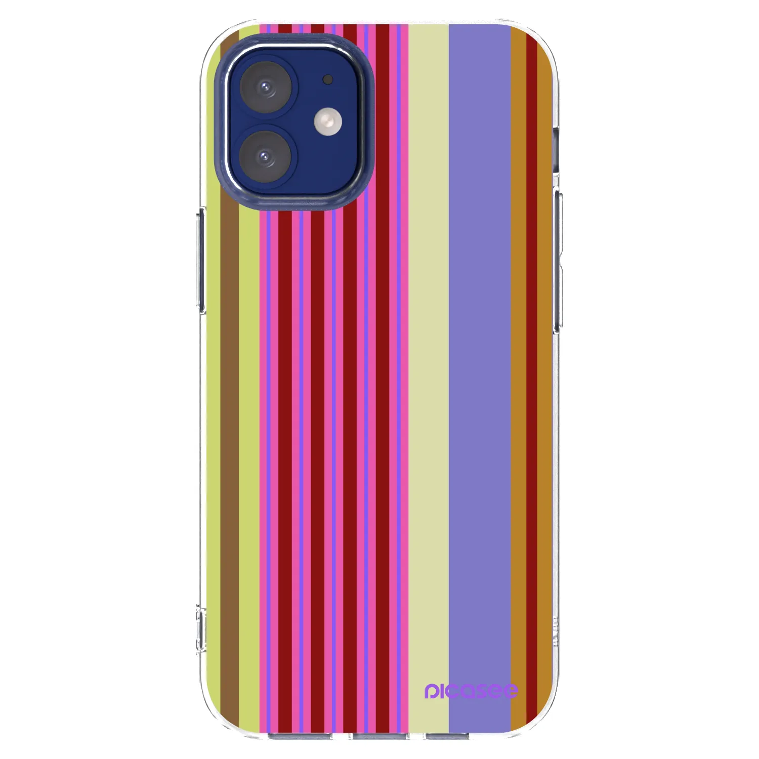 Picasee silikonový průhledný obal pro Apple iPhone 12 mini - Late checkout