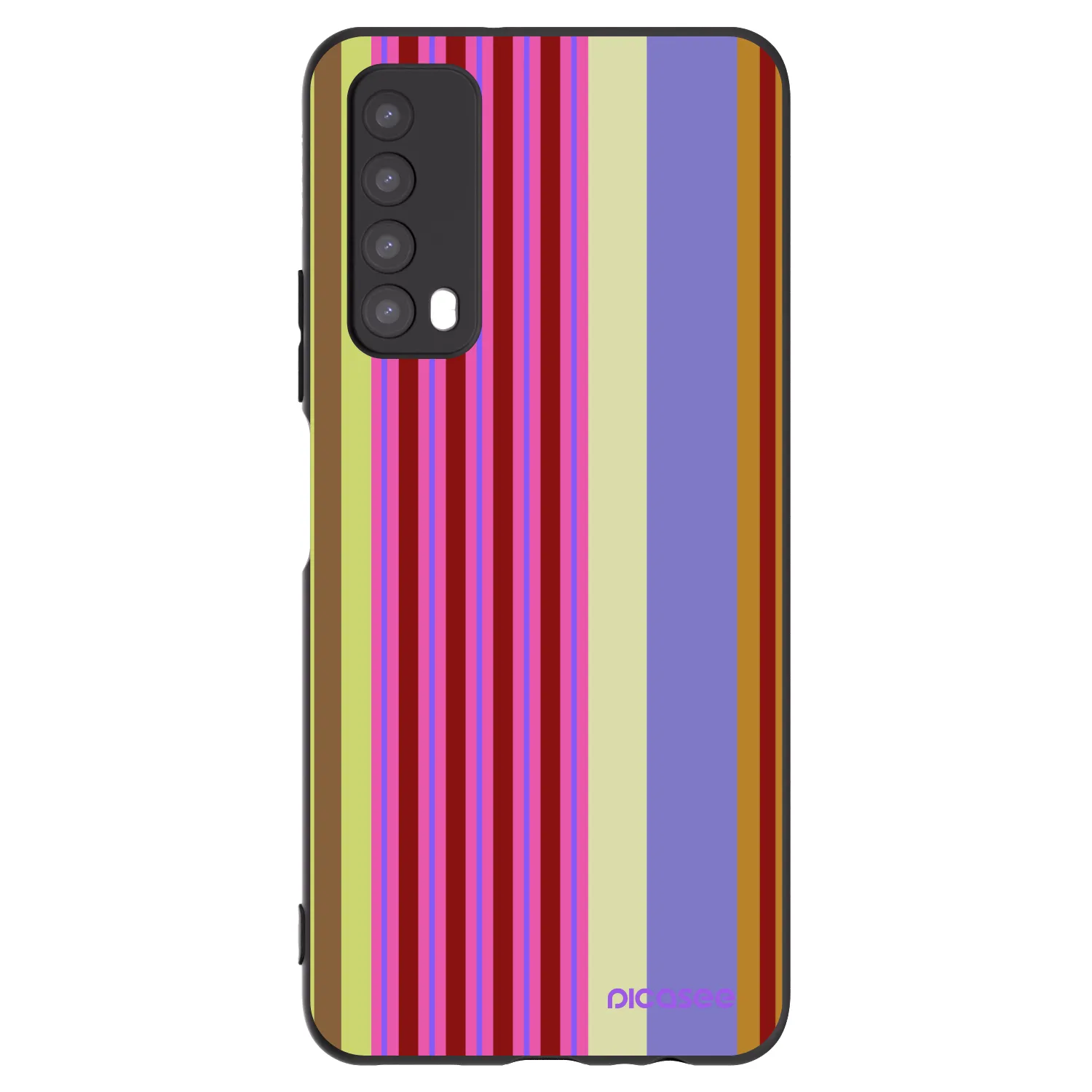 Picasee silikonový černý obal pro Huawei P Smart 2021 - Late checkout