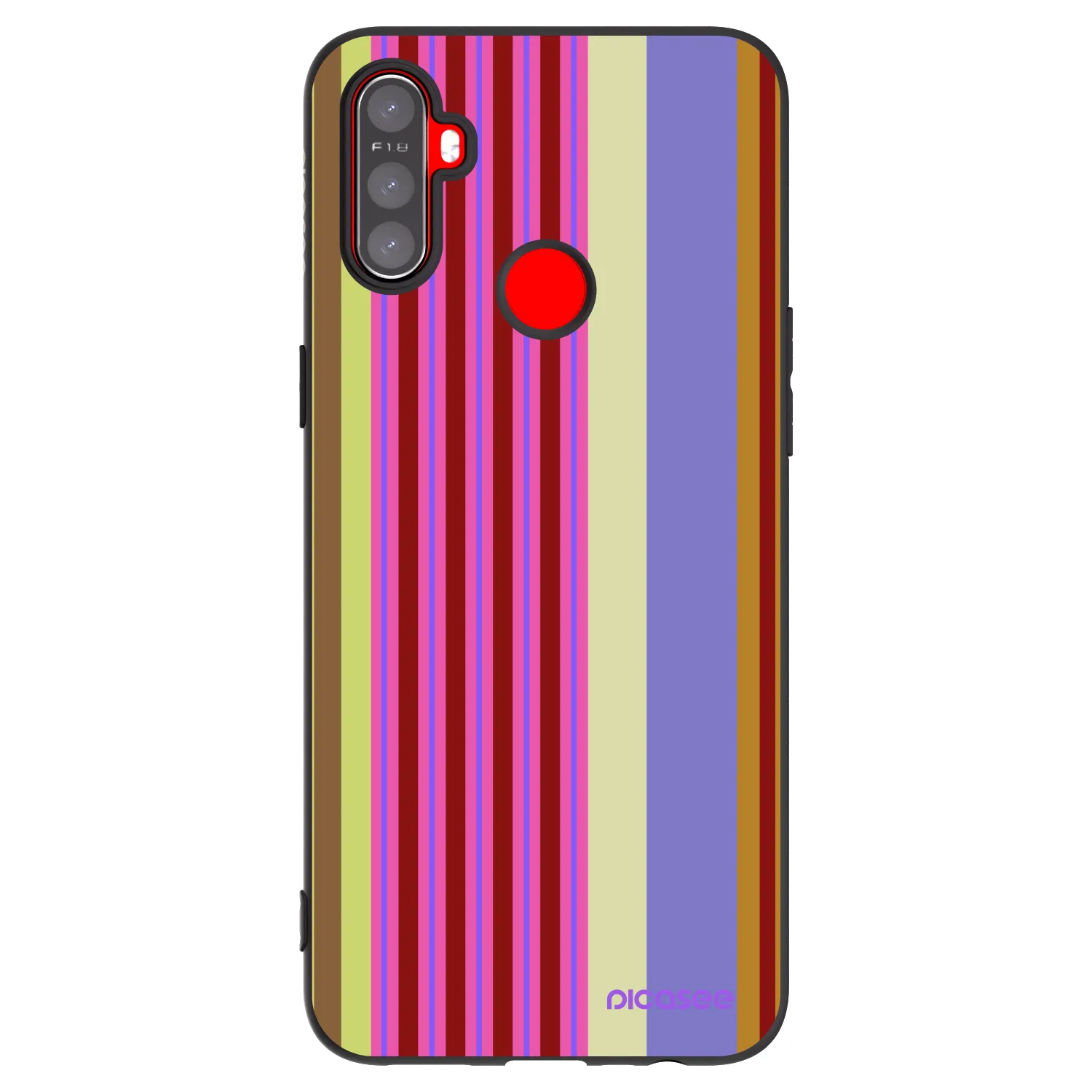 Picasee silikonový černý obal pro Realme C3 - Late checkout