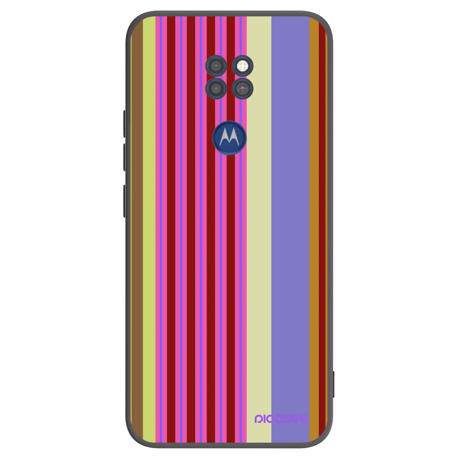 Picasee silikonový černý obal pro Motorola Moto G9 Play - Late checkout