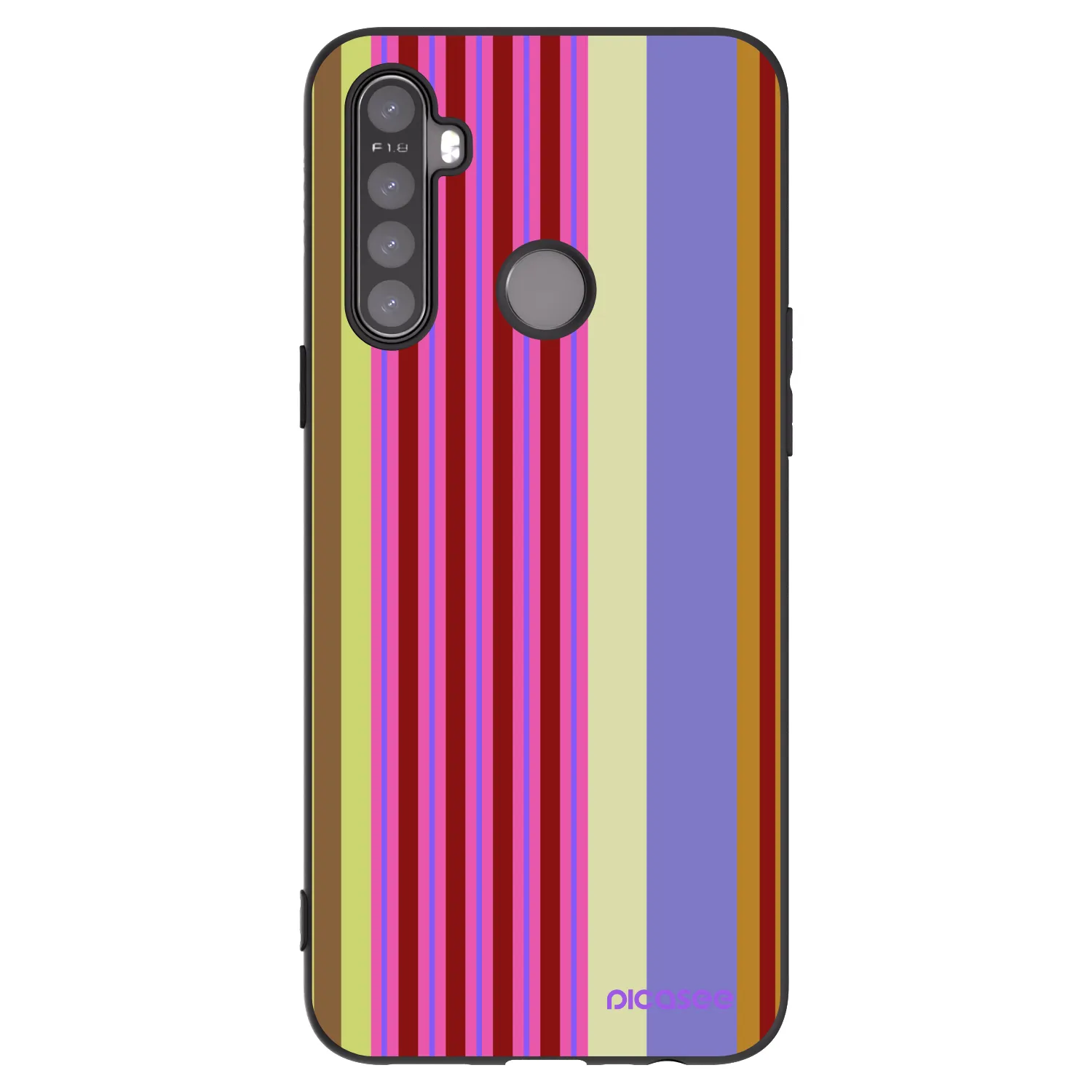 Picasee silikonový černý obal pro Realme 6i - Late checkout