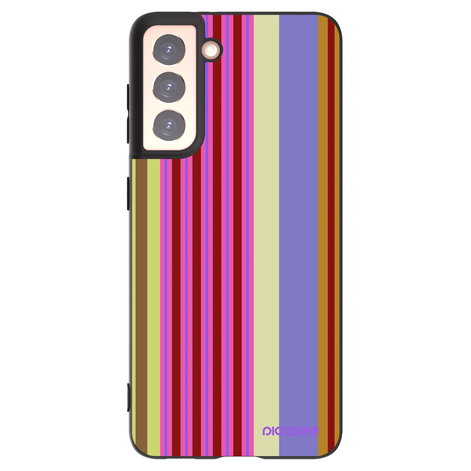 Picasee silikonový černý obal pro Samsung Galaxy S21 5G G991B - Late checkout