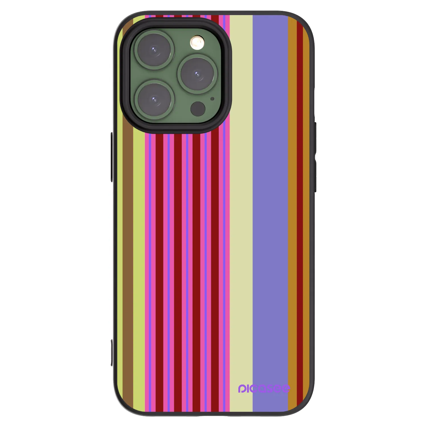 Picasee silikonový černý obal pro Apple iPhone 13 Pro - Late checkout