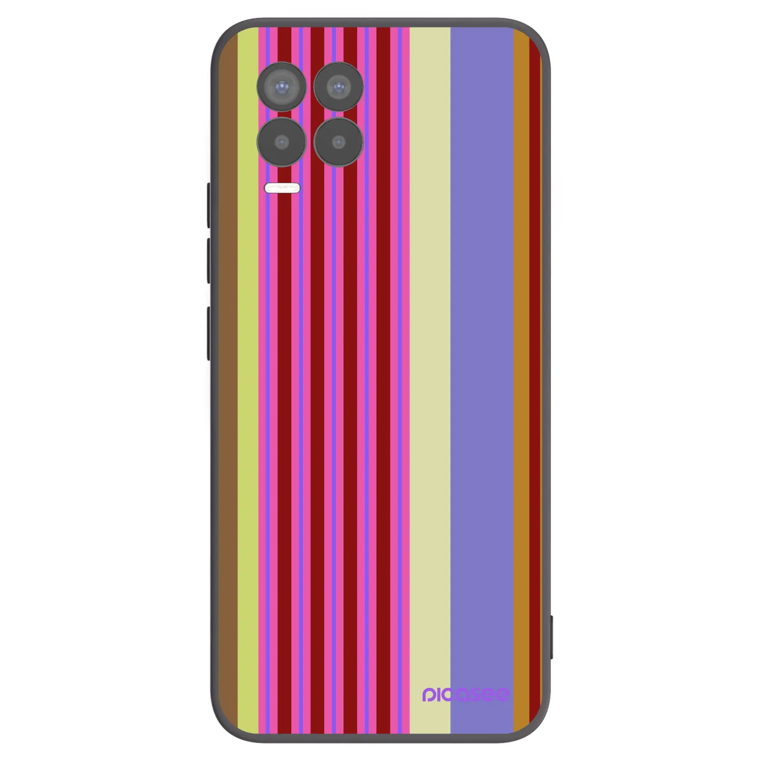 Picasee silikonový černý obal pro Realme 8 4G - Late checkout