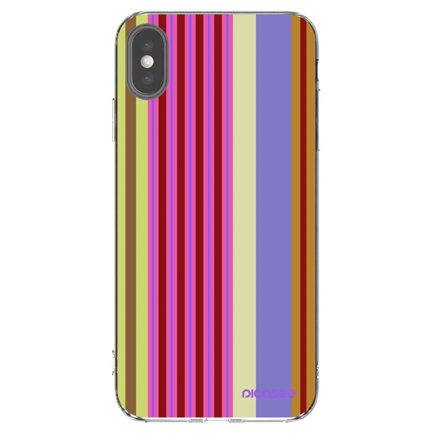 Picasee silikonový průhledný obal pro Apple iPhone XS Max - Late checkout