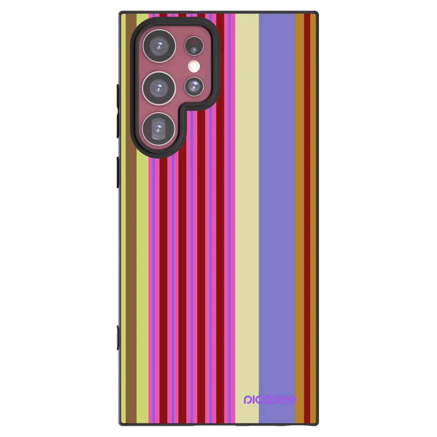 Picasee silikonový černý obal pro Samsung Galaxy S22 Ultra 5G - Late checkout