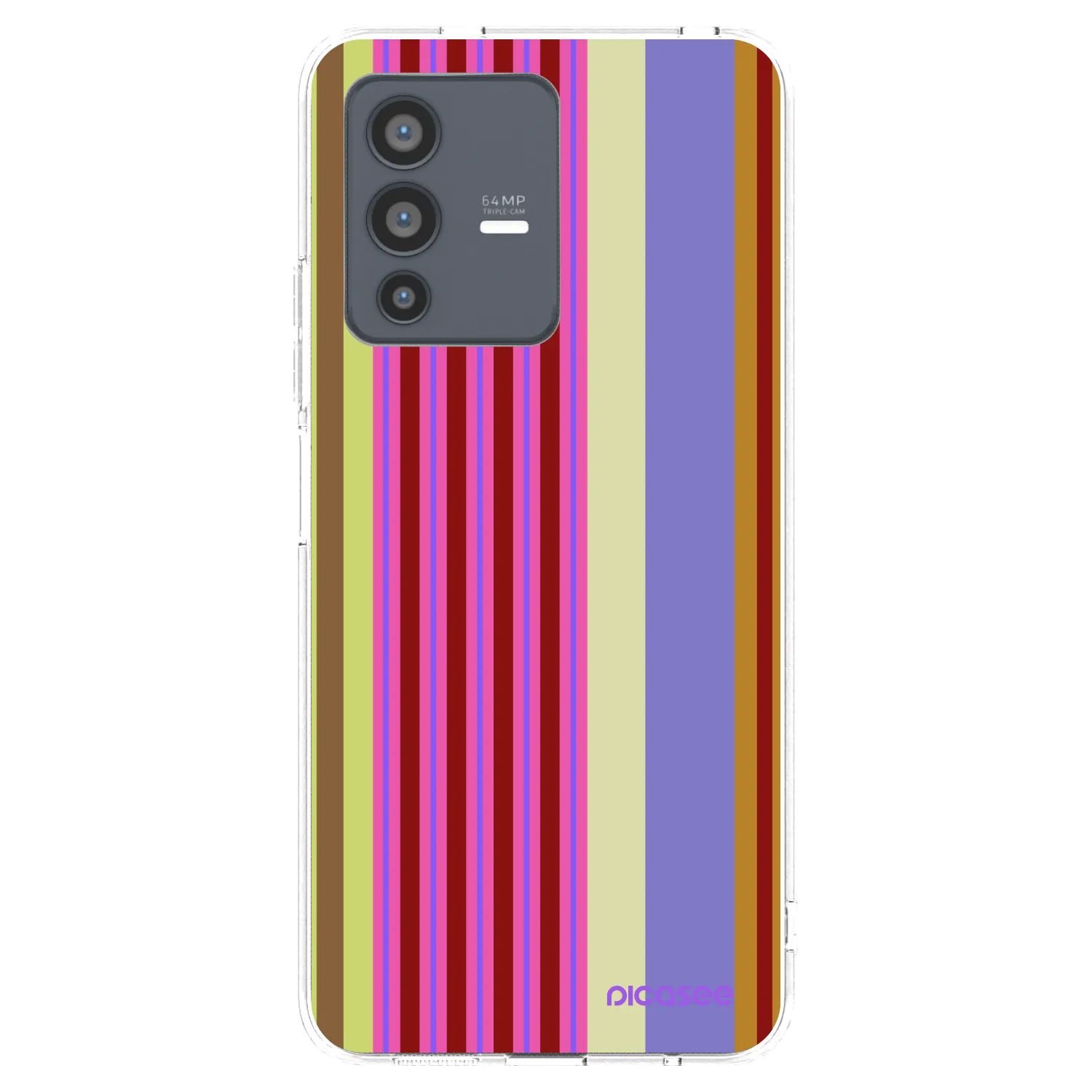 Picasee silikonový průhledný obal pro Vivo V23 5G - Late checkout