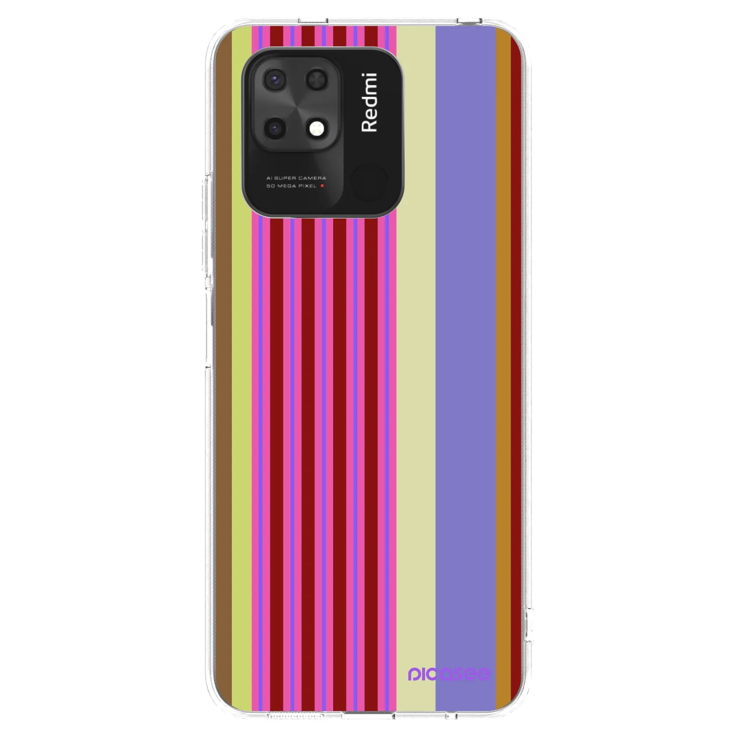 Picasee silikonový průhledný obal pro Xiaomi Redmi 10C - Late checkout