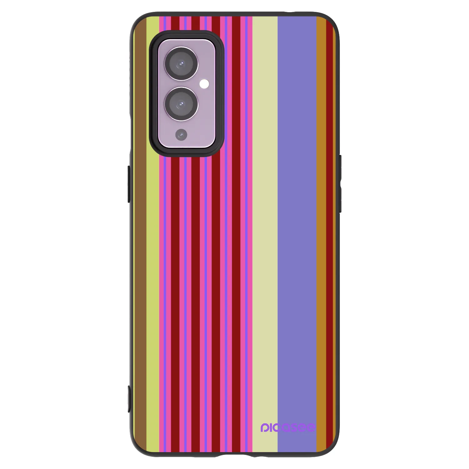 Picasee silikonový černý obal pro OnePlus 9 - Late checkout