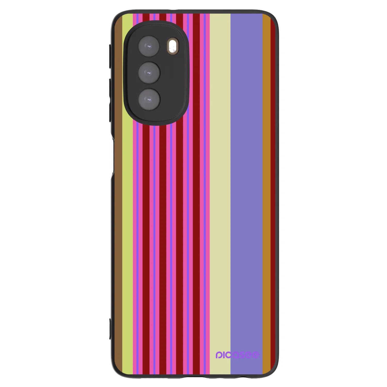 Picasee silikonový černý obal pro Motorola Moto G51 - Late checkout