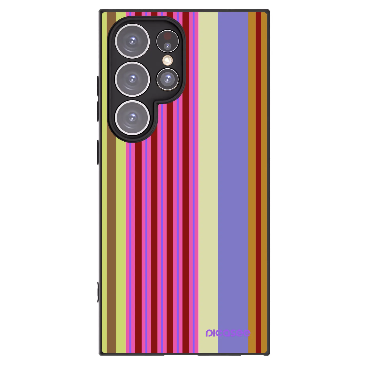 Picasee silikonový černý obal pro Samsung Galaxy S24 Ultra S928B 5G - Late checkout