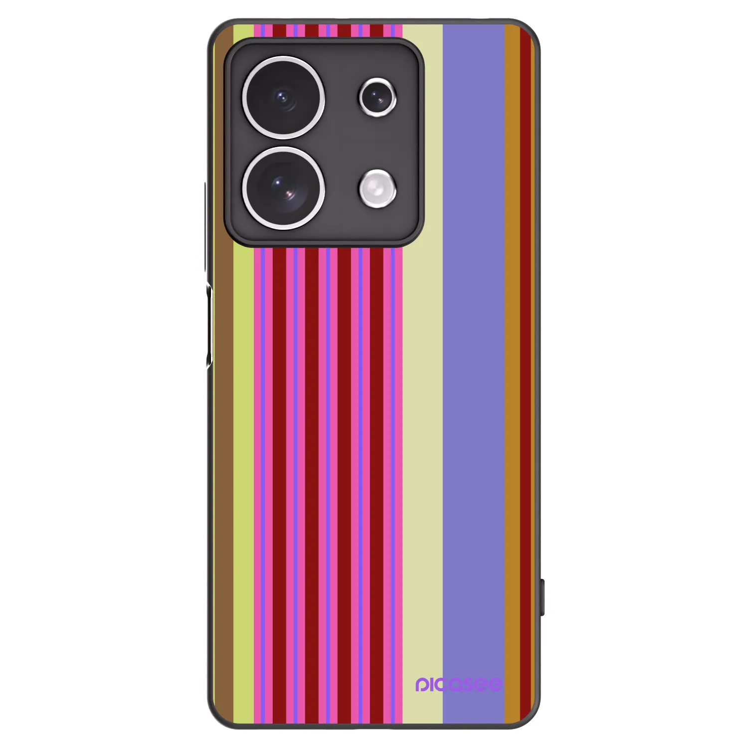 Picasee silikonový černý obal pro Xiaomi Redmi Note 13 4G - Late checkout