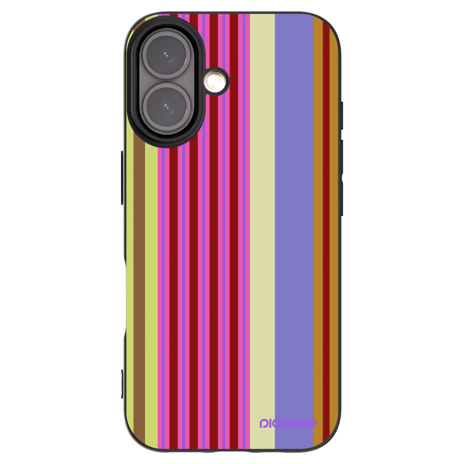 Picasee silikonový černý obal pro Apple iPhone 16 - Late checkout