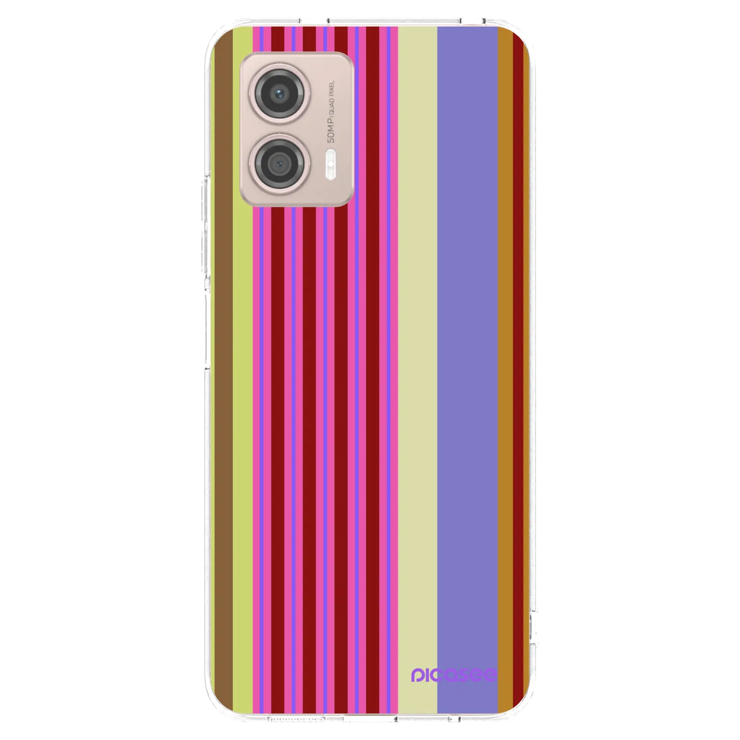 Picasee silikonový průhledný obal pro Motorola Moto G53 5G - Late checkout
