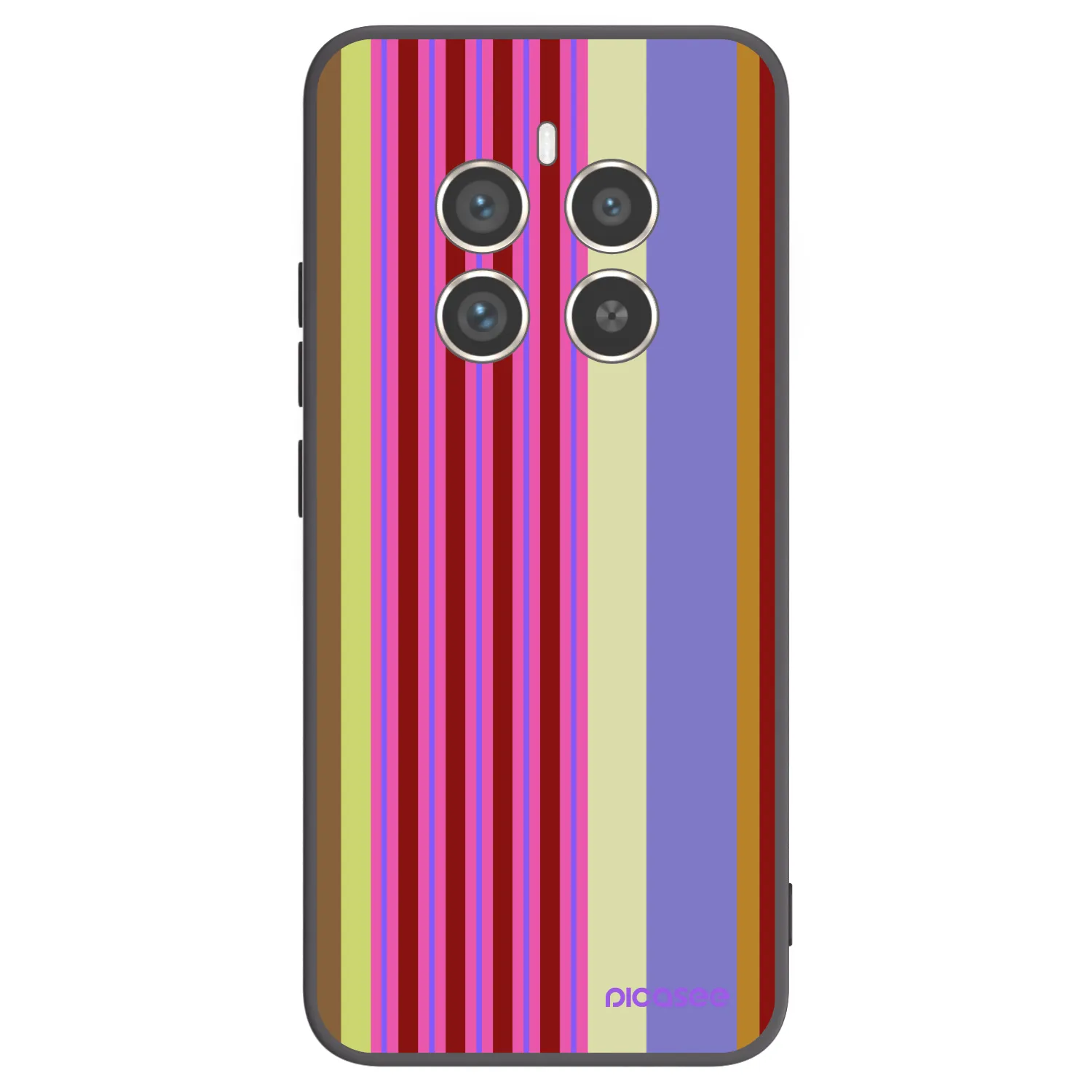 Picasee silikonový černý obal pro Realme 12 Pro 5G - Late checkout