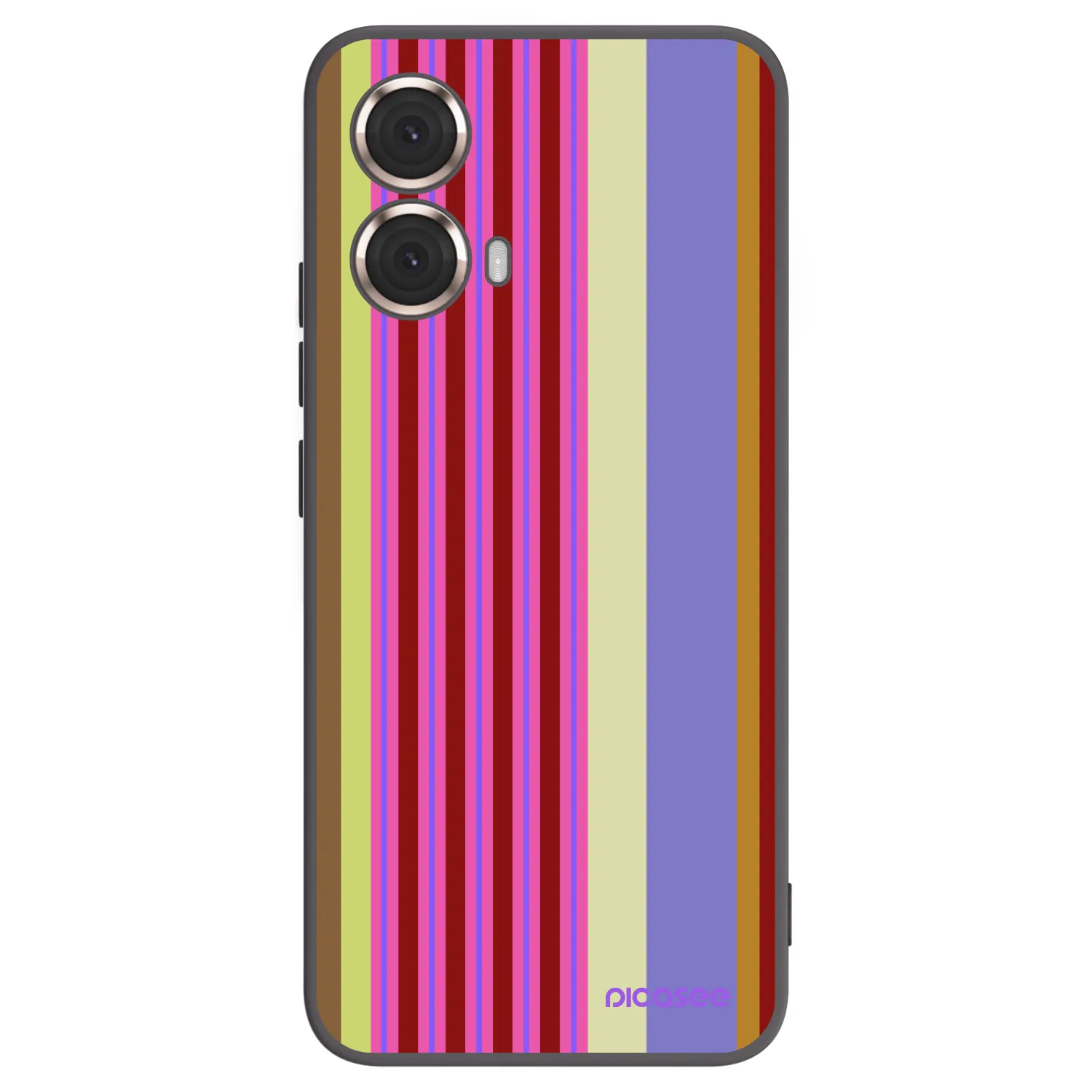 Picasee silikonový černý obal pro Motorola Moto G85 - Late checkout