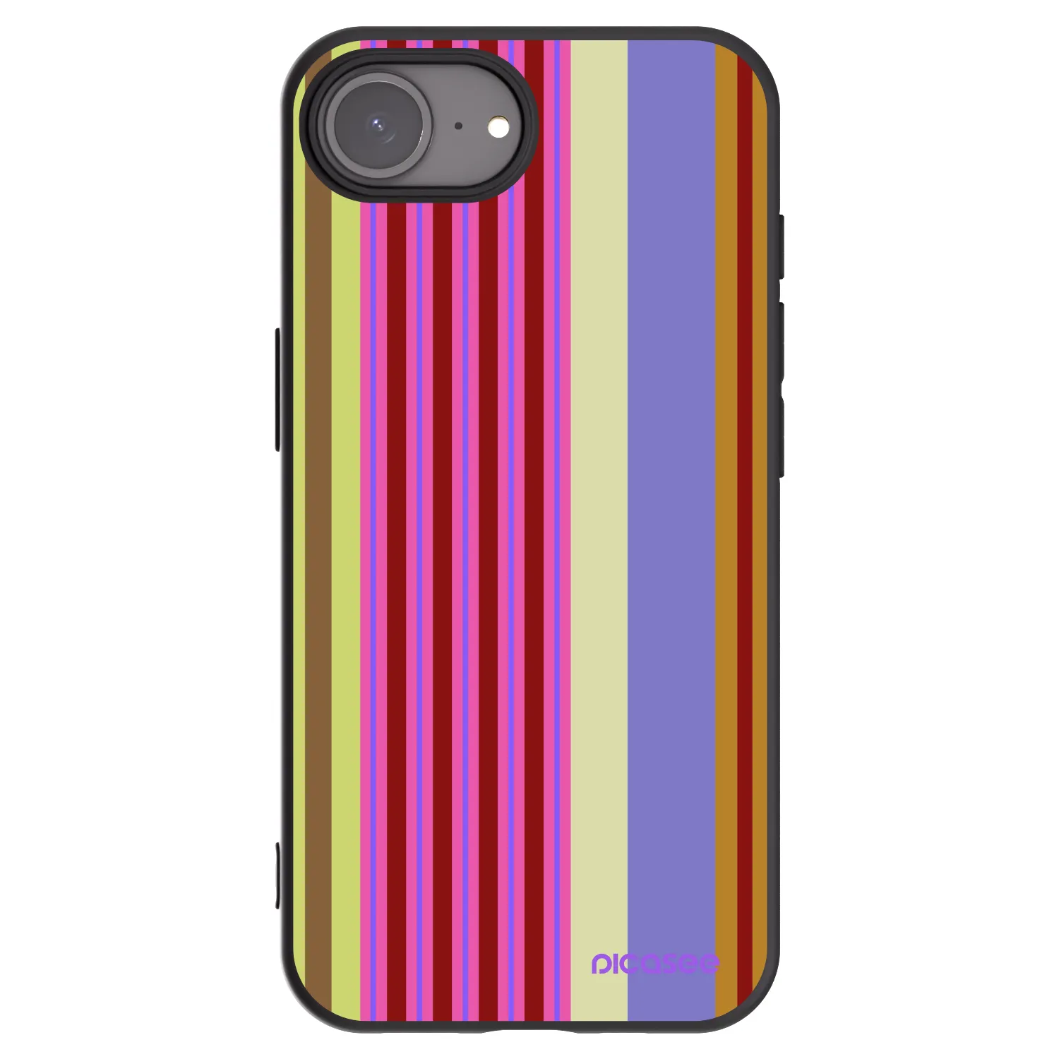 Picasee silikonový černý obal pro Apple iPhone 16e - Late checkout
