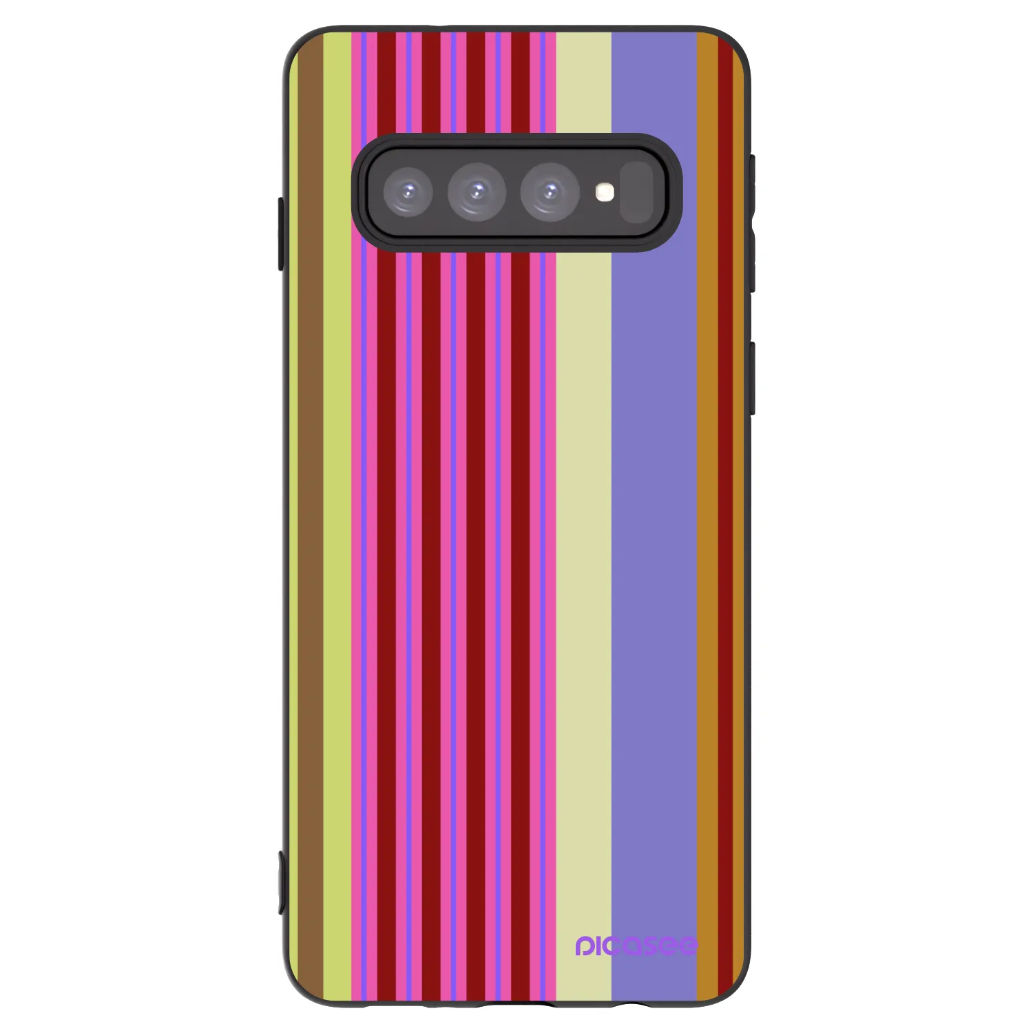 Picasee silikonový černý obal pro Samsung Galaxy S10 G973 - Late checkout
