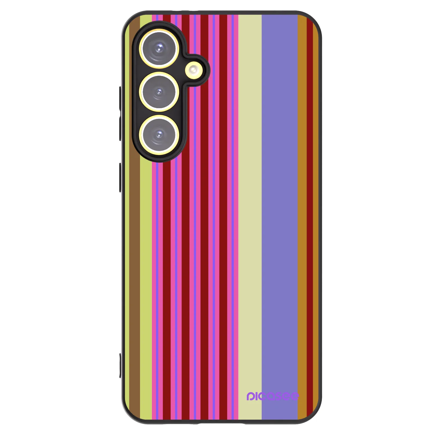 Picasee silikonový černý obal pro Samsung Galaxy S24 FE S721B - Late checkout