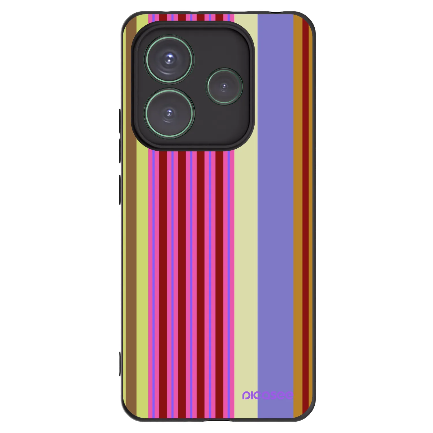 Picasee silikonový černý obal pro Xiaomi Redmi Note 14 5G - Late checkout