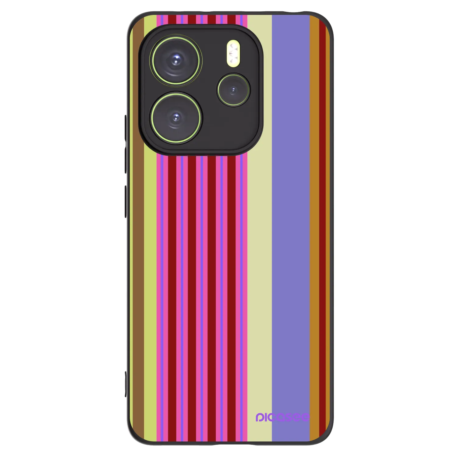 Picasee silikonový černý obal pro Xiaomi Redmi Note 14 4G - Late checkout