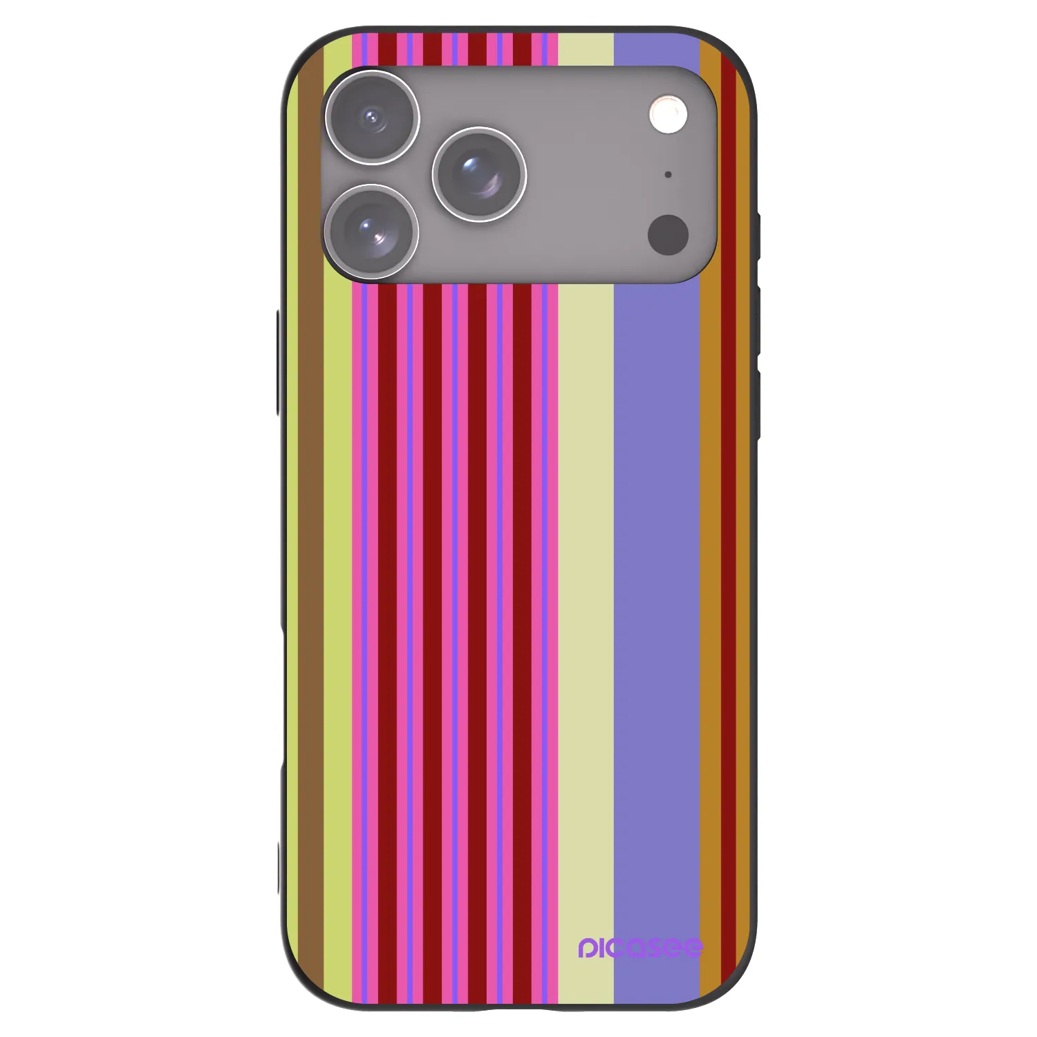 Picasee silikonový černý obal pro Apple iPhone 17 Pro Max - Late checkout
