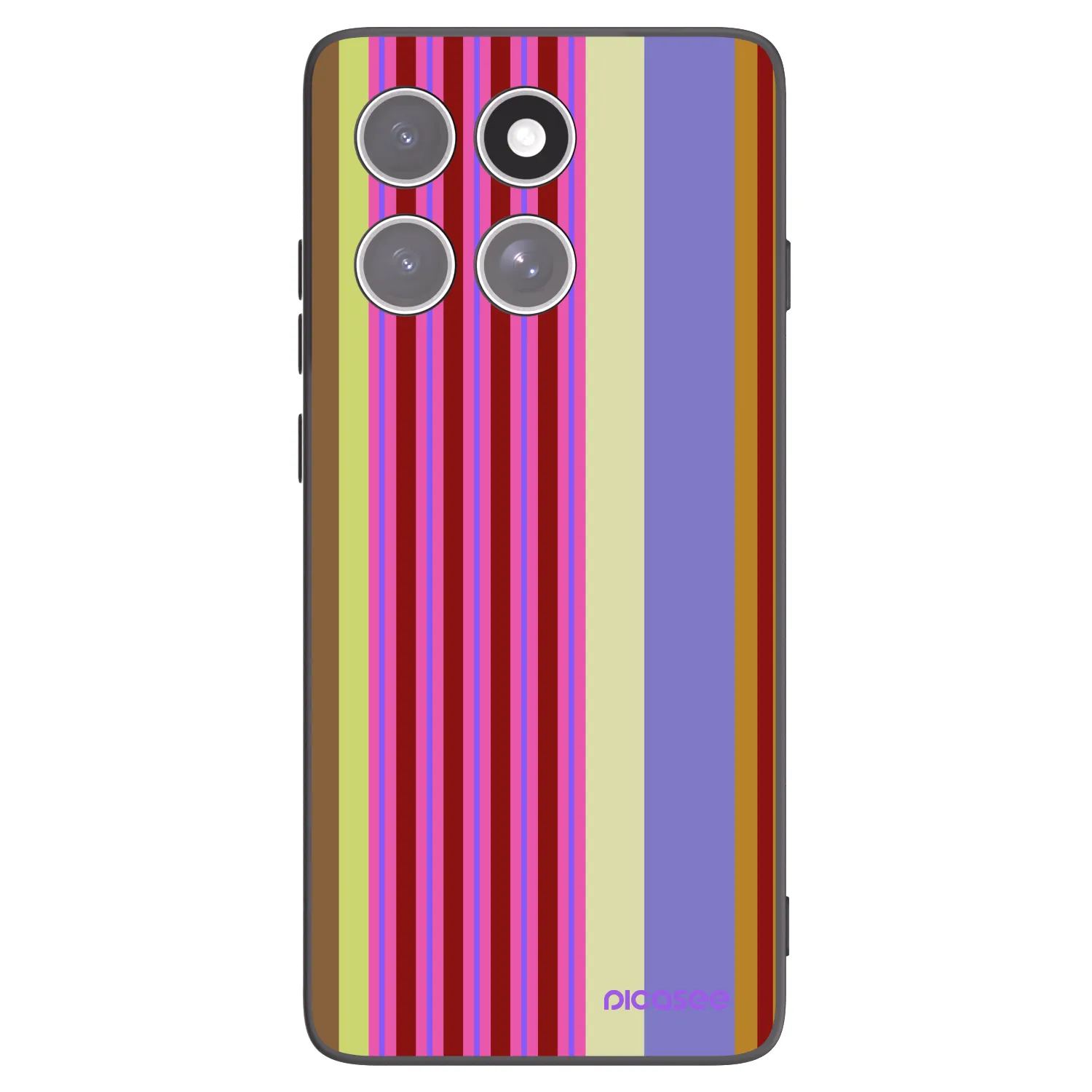 Picasee silikonový černý obal pro Motorola Edge 60 Pro - Late checkout