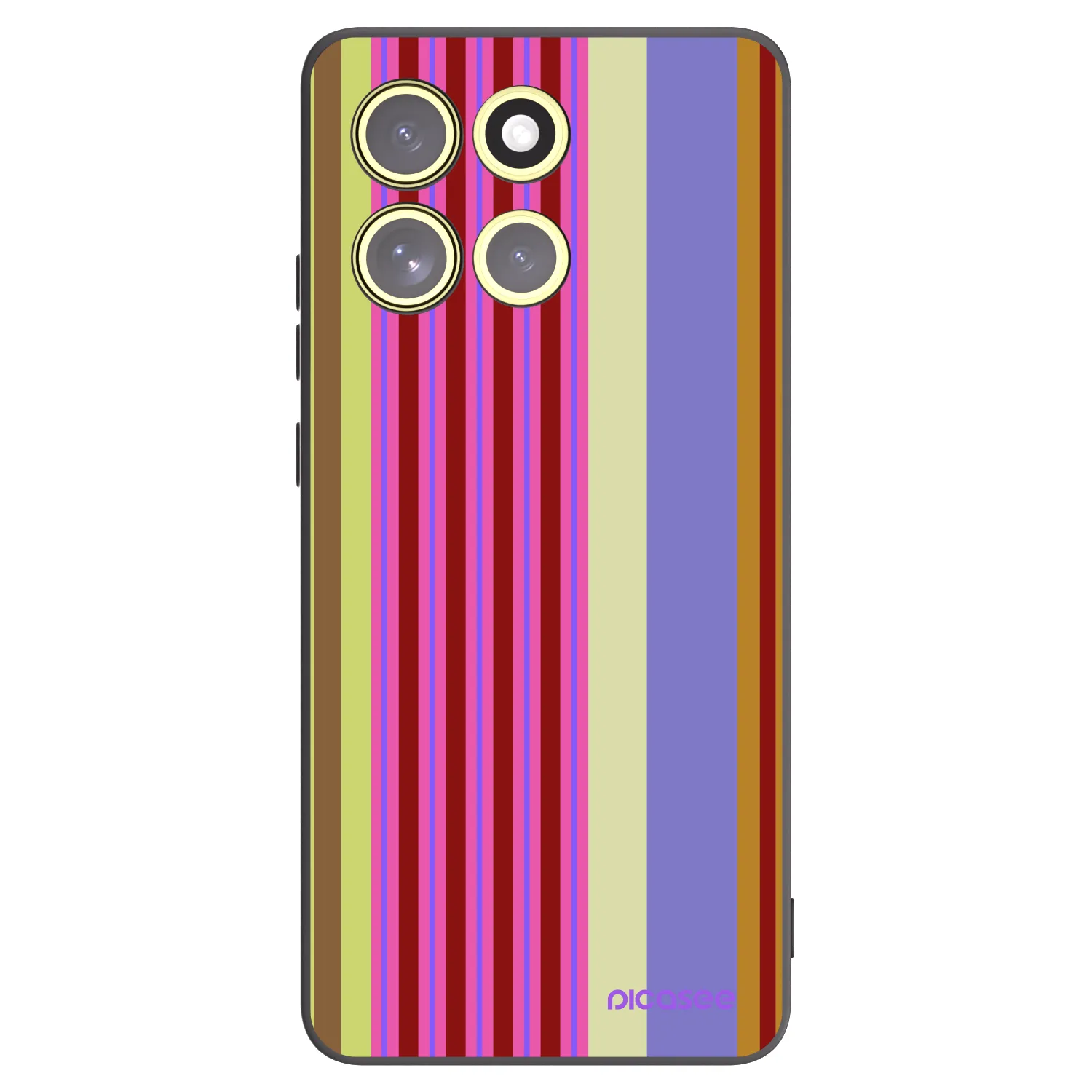 Picasee silikonový černý obal pro Motorola Moto G86 5G - Late checkout