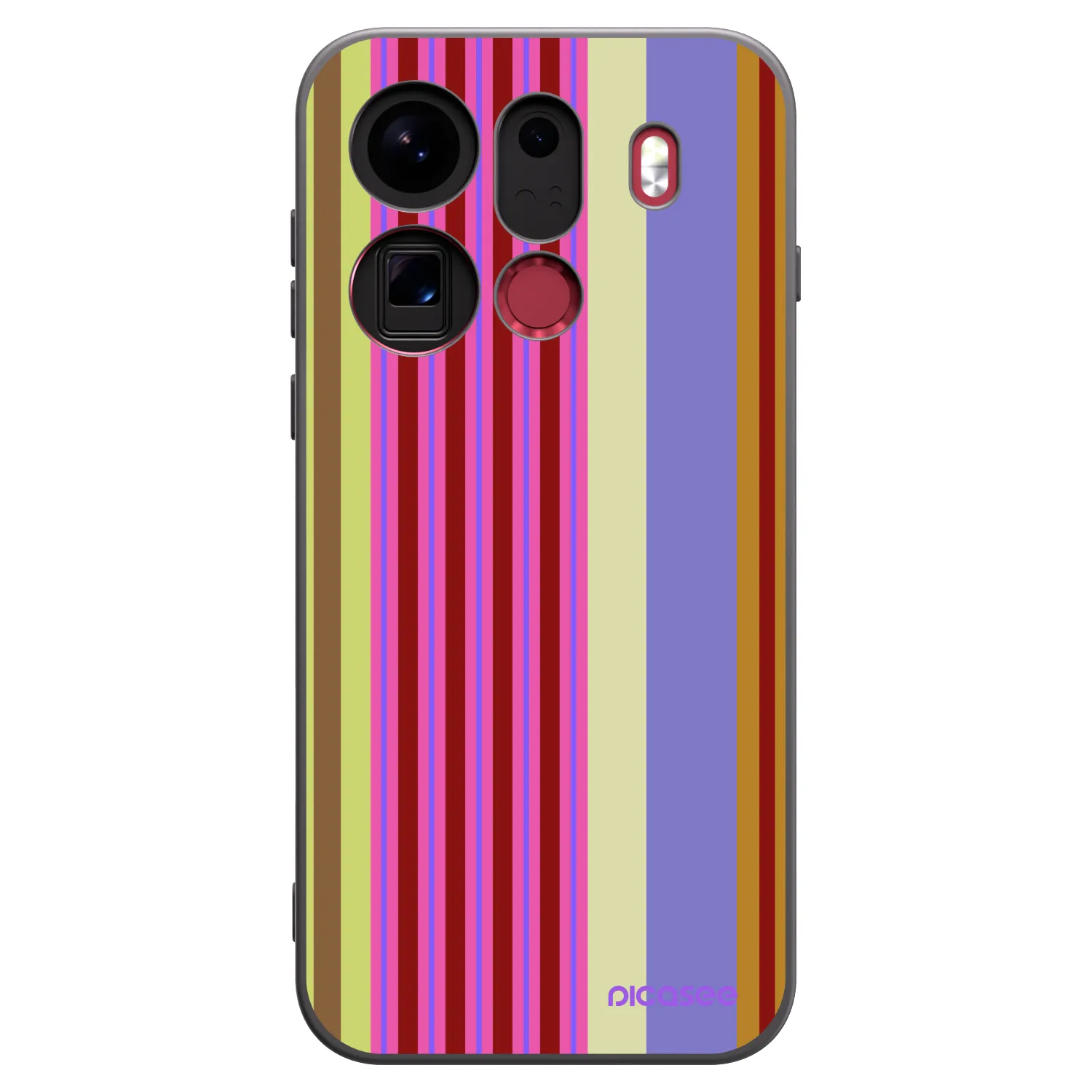 Picasee silikonový černý obal pro OPPO Find X9 Pro - Late checkout