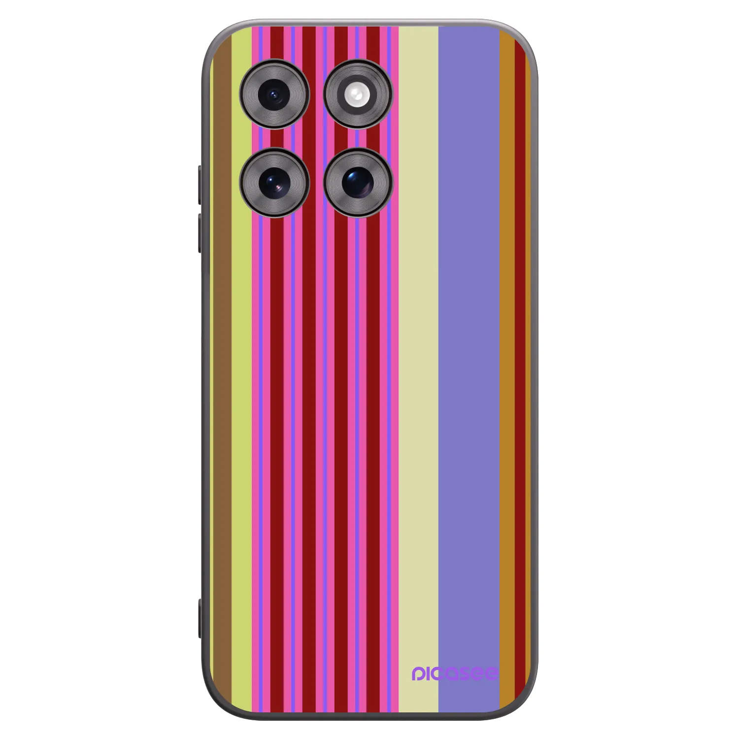 Picasee silikonový černý obal pro Motorola Moto G77 - Late checkout