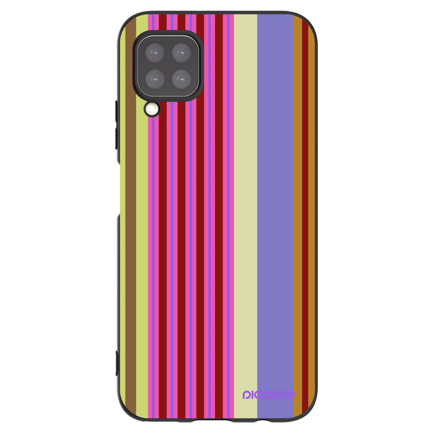 Picasee silikonový černý obal pro Huawei P40 Lite - Late checkout
