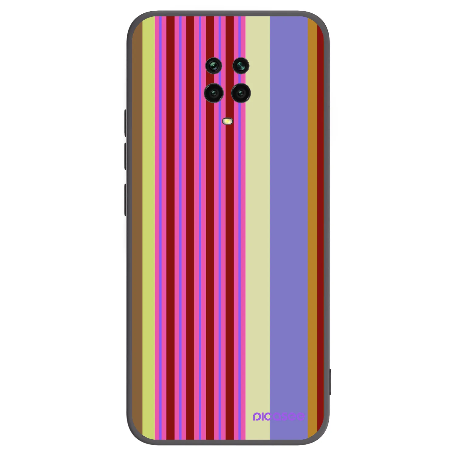 Picasee silikonový černý obal pro Xiaomi Redmi Note 9 Pro - Late checkout