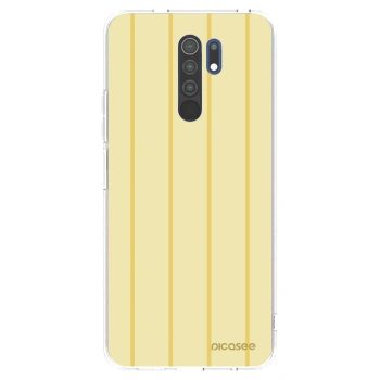 Picasee silikonový průhledný obal pro Xiaomi Redmi 9 - Liquid sunshine