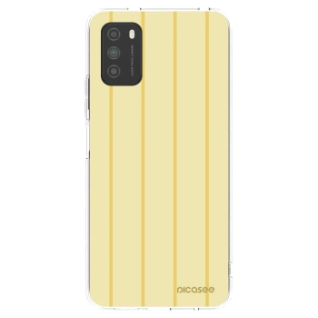 Picasee silikonový průhledný obal pro Xiaomi Poco M3 - Liquid sunshine