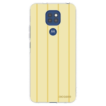 Picasee silikonový průhledný obal pro Motorola Moto G9 Play - Liquid sunshine