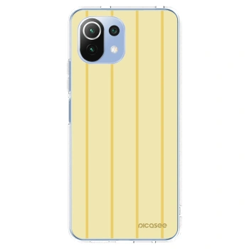Picasee silikonový průhledný obal pro Xiaomi Mi 11 Lite - Liquid sunshine