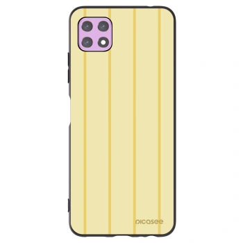 Picasee silikonový černý obal pro Samsung Galaxy A22 A226B 5G - Liquid sunshine