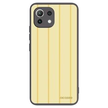 Picasee silikonový černý obal pro Xiaomi 11 Lite 5G NE - Liquid sunshine
