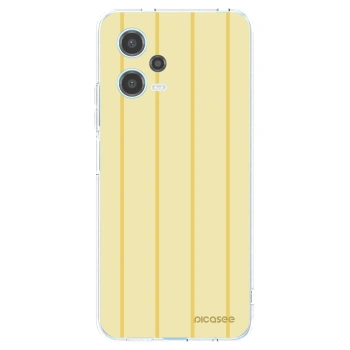 Picasee silikonový průhledný obal pro Xiaomi Redmi Note 12 5G - Liquid sunshine