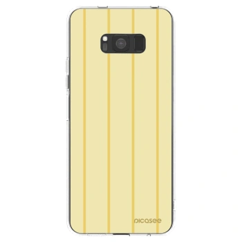 Picasee silikonový průhledný obal pro Samsung Galaxy S8 G950F - Liquid sunshine