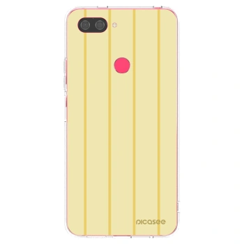Picasee silikonový průhledný obal pro Xiaomi Mi 8 Lite - Liquid sunshine