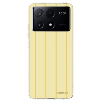 Picasee silikonový průhledný obal pro Xiaomi Poco X6 Pro - Liquid sunshine