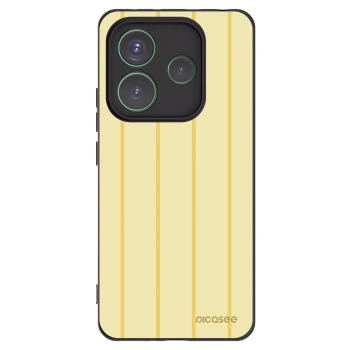 Picasee silikonový černý obal pro Xiaomi Redmi Note 14 5G - Liquid sunshine